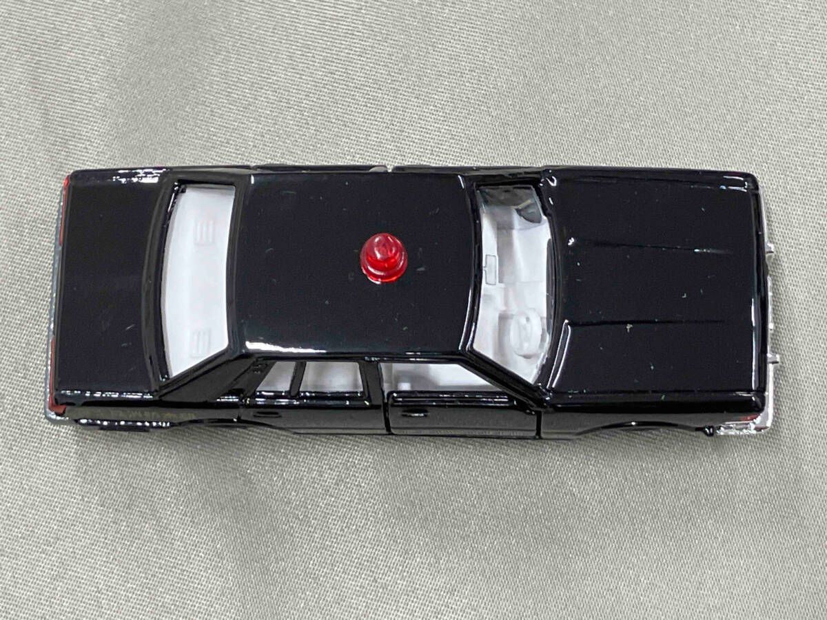 トミカ ニッサン セドリック 280E ブロアム 消防指令車 黒 白