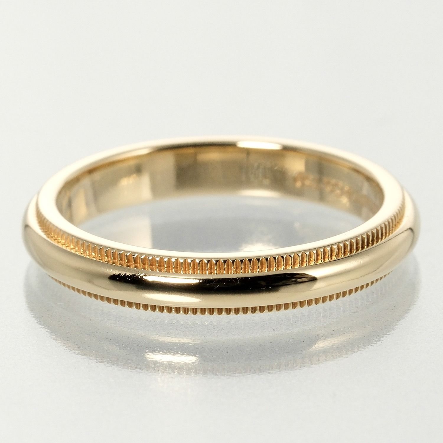 TIFFANY&Co.】ティファニー ミルグレイン 3mm 3.37g