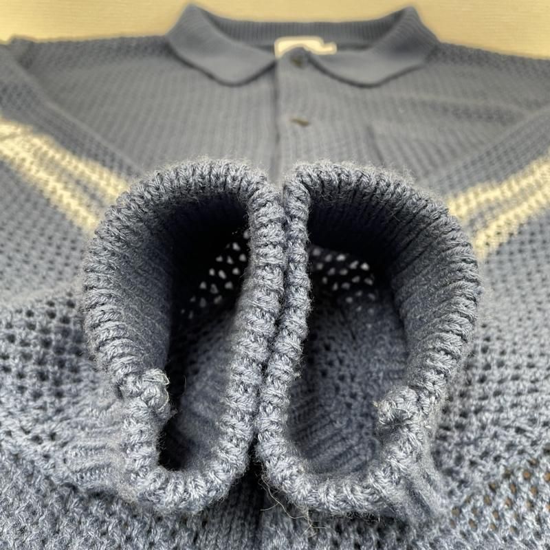FTW PUNCHING BONE KNIT SHIRTニット　カーディガン　骨 FTW PUNCHING BONE KNIT SHIRTニット カーディガン 骨