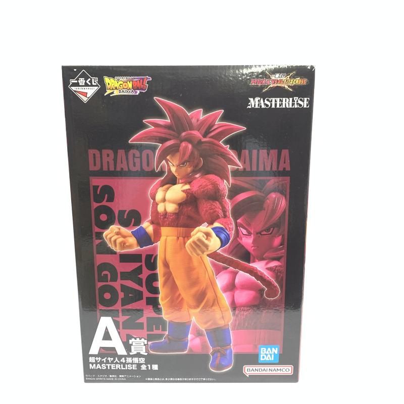 【中古】未開封)A賞 超サイヤ人4孫悟空 MASTERLISE ｢一番くじ ドラゴンボール VSオムニバスCROSS｣[18][240018382685] 中古】未開封)A賞 超サイヤ人4孫悟空 MASTERLISE ｢一番くじ