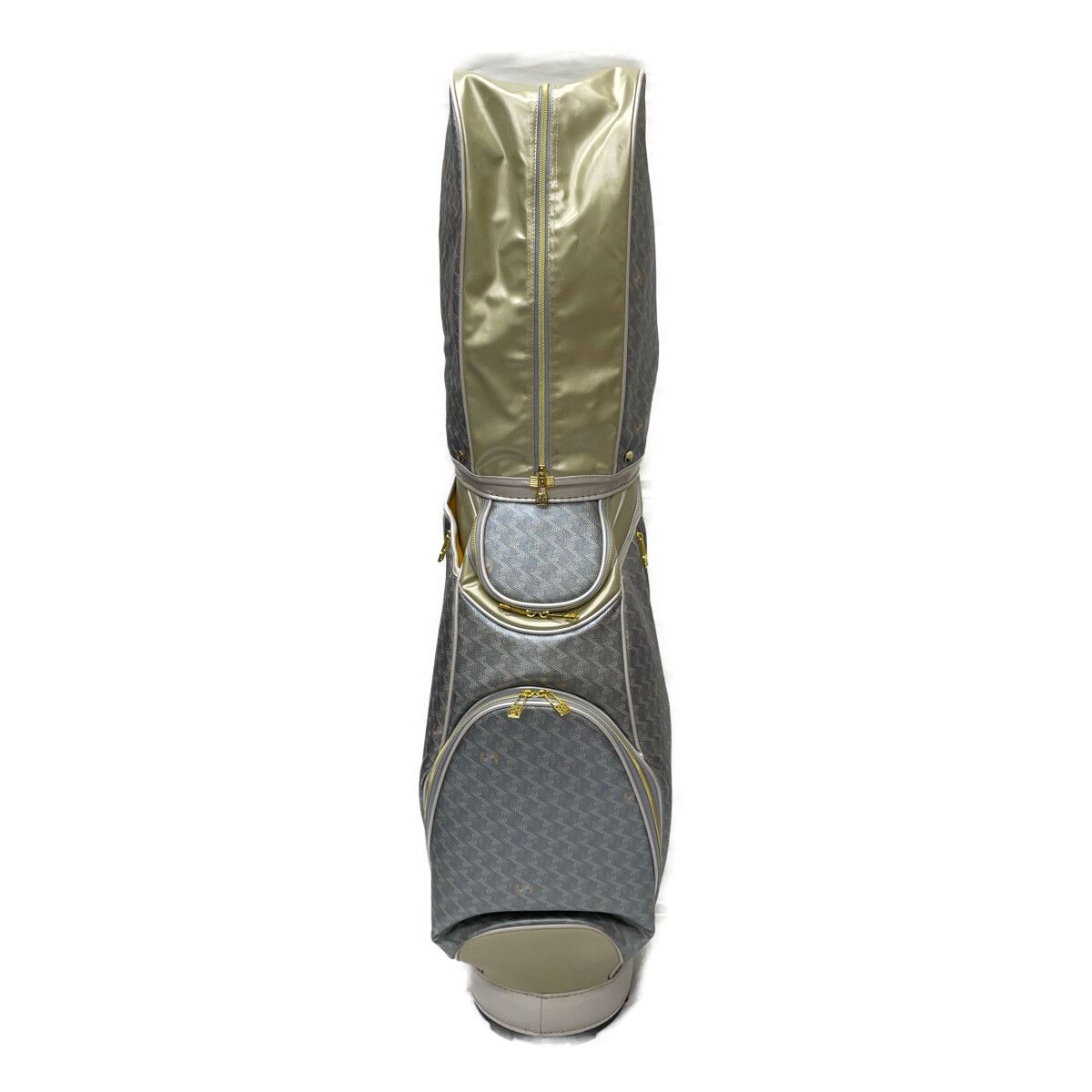 中古 レザレクション Resurrection キャディバッグ シルバー×ゴールド