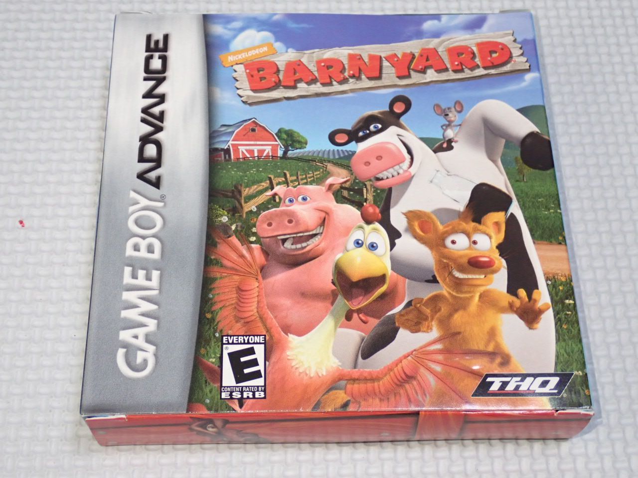 GBA BARNYARD 海外版 北米版 端子清掃済 説明書付 ソフト付 動作 済