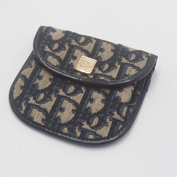 極美品‼️ Christian Dior コインケース　トロッター　ゴールド金具 Christian Dior クリスチャンディオール トロッター コイン