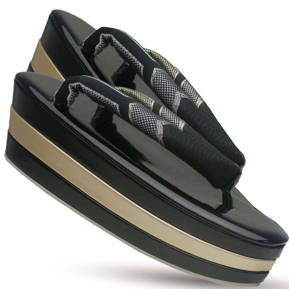 草履バッグセット 草履 振袖 成人式 ヒール 厚底 kzouribag16-12