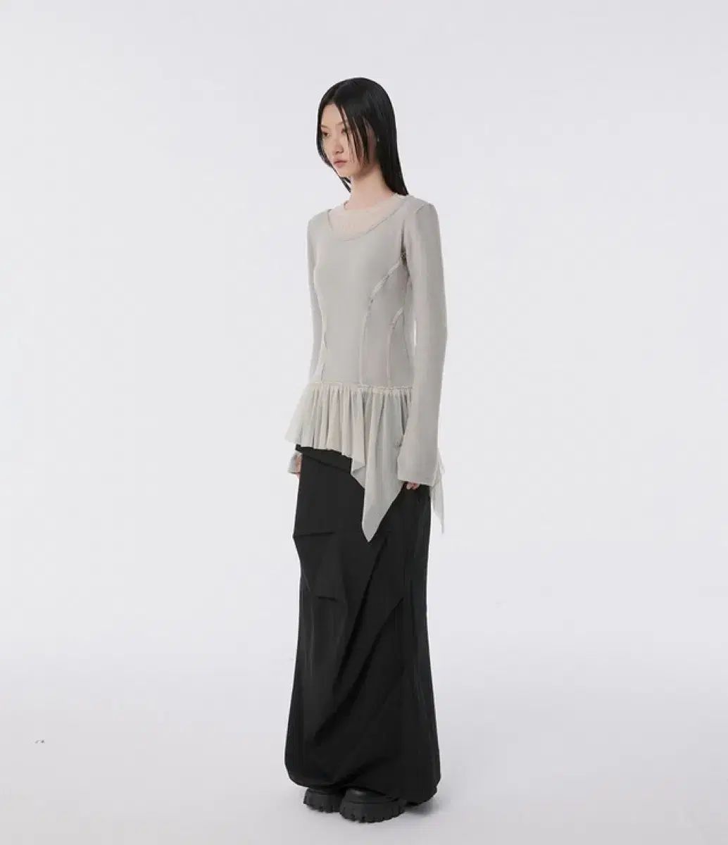  flare up FLAREUP フ アップ Layered Lace Sleeve 長袖 Tシャツ カットソー