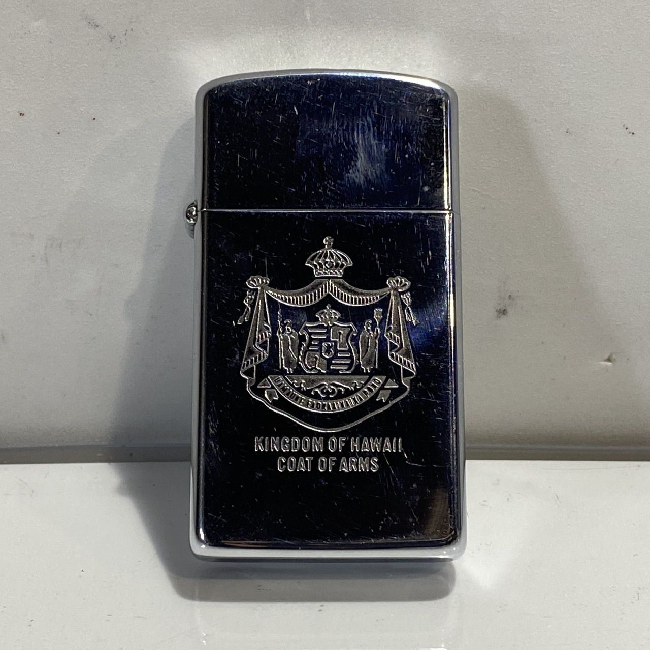 Zippo ハワイ王国紋章 ビンテージ ライター (管理番号：OKU9744