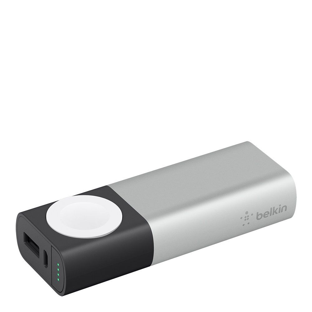 Belkin iPhone + Apple Watch用 モバイルバッテリー Series 6 / 5 / 4 / 3 / 2 / 1 / SE 対応 MFi認定 6700mAh Valet Charger Po [iPhone + Apple Watch用]