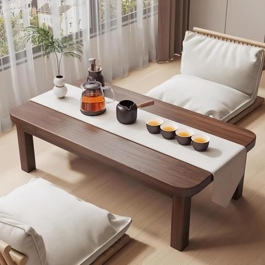 最終価格！送料込み！【新品】折り畳み和風座卓 ちゃぶ台 ローテーブル 楽天市場】座卓 折りたたみ おしゃれ 100 幅105 1050 105cm