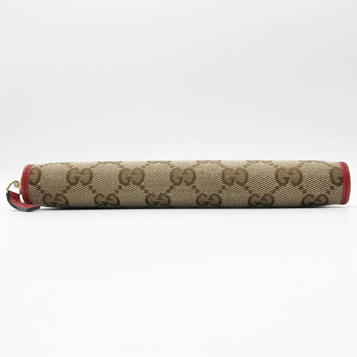 GUCCI グッチ 長財布 財布 ウォレット GGキャンバス×レザー ブラウン