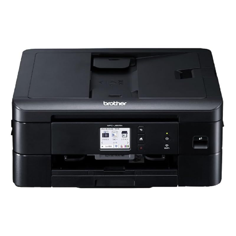 【新品】 ブラザー プリンター A4インクジェット複合機 MFC-J905N (Wi-Fi/FAX/自動両面印刷/ADF/レーベル印刷/2023年モデル) 0