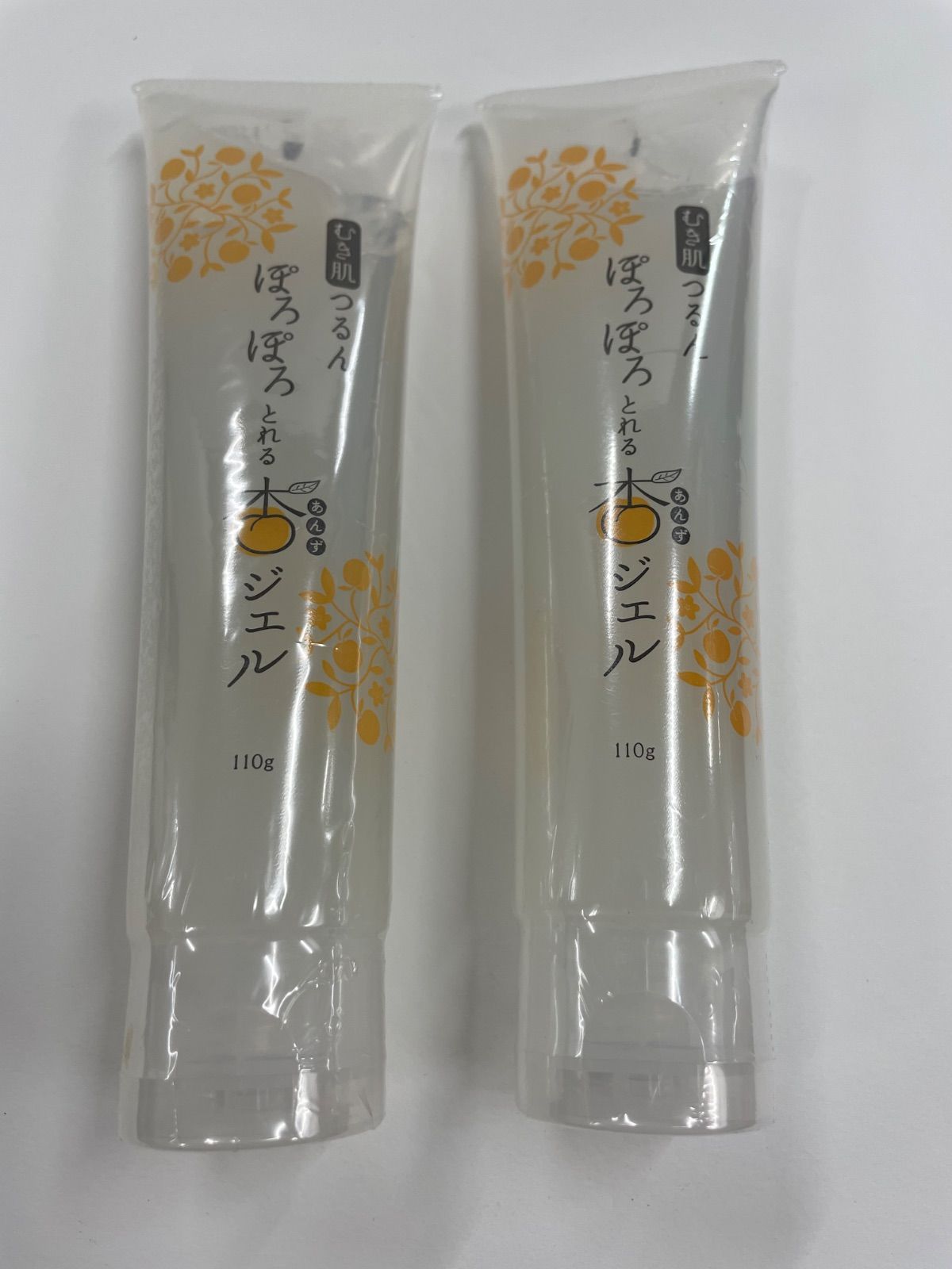  T2115 むき肌つるん ぽろぽろとれる杏ジェル 110g 計2点セット ボディジェル