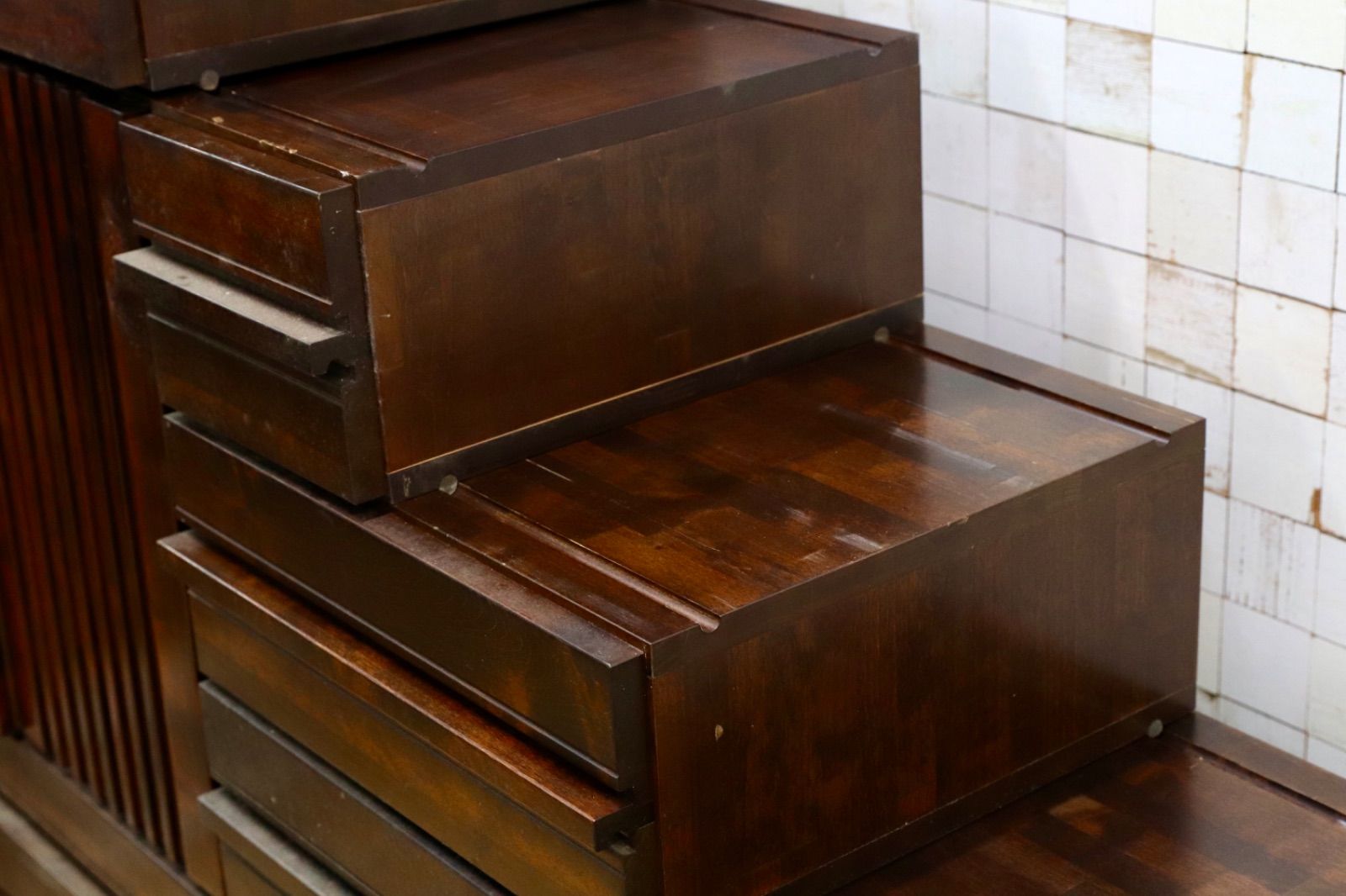 民芸家具 階段箪笥