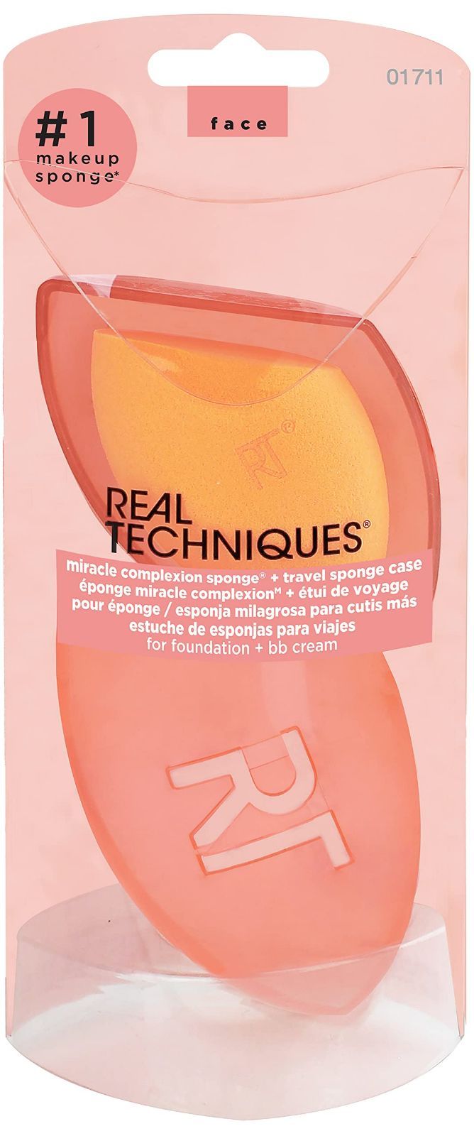 スポンジ トラベルケース付き コンプレクション ミラクル Techniques(リアルテクニクス) Real