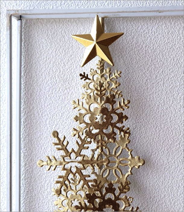 クリスマスツリー 壁掛け