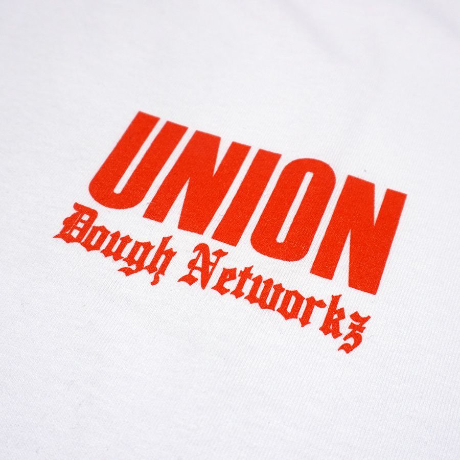 希少 PRO CLUB × UNION LA DOUGH NETWORKZ Tシャツ【WHITE】プロ