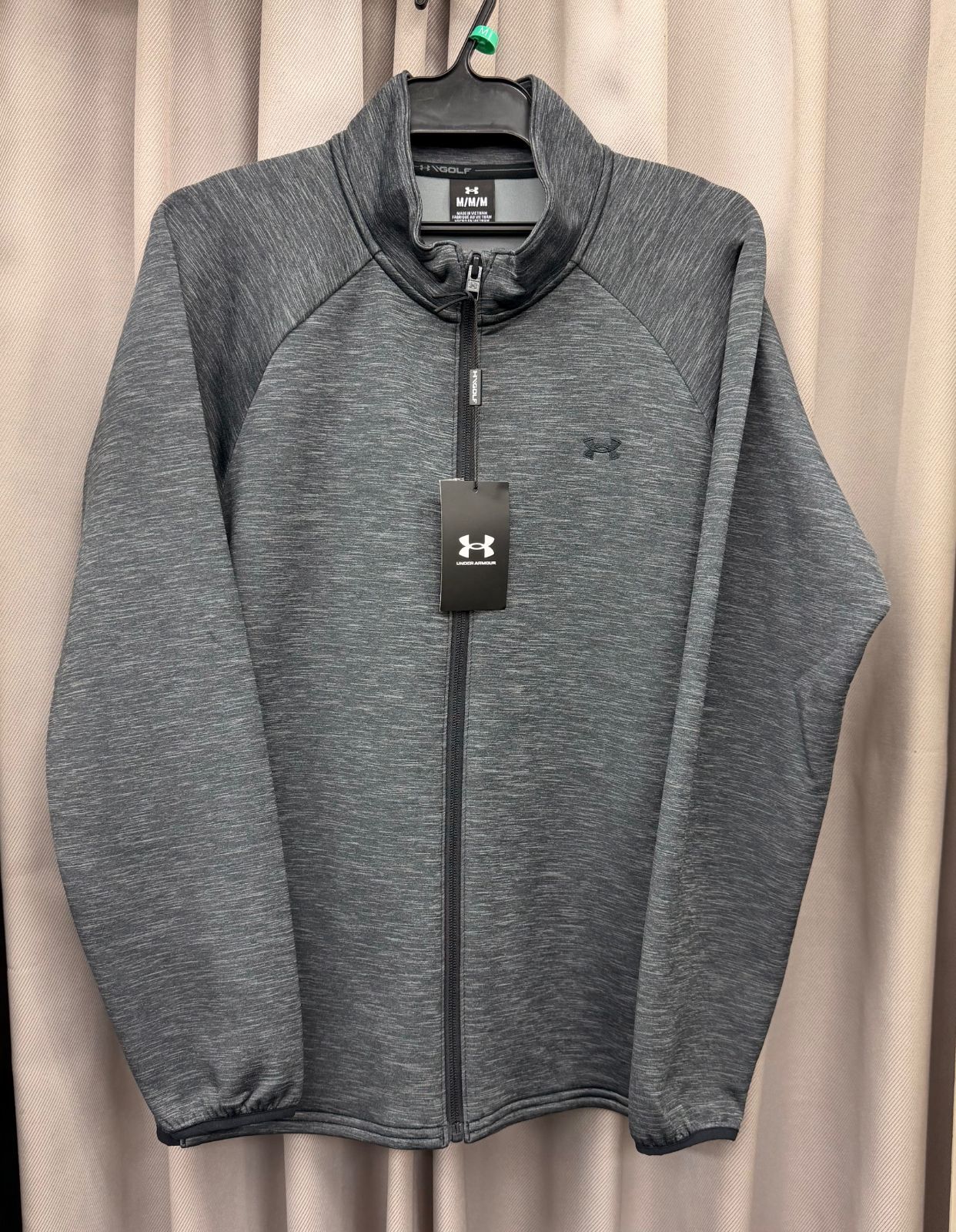 ♥品 アンダーアーマー UAドライブ ミッドレイヤー フルジップ ジャケット 6007929 メンズ ゴルフウェア ゴルフ UNDER ARMOUR 葛西店