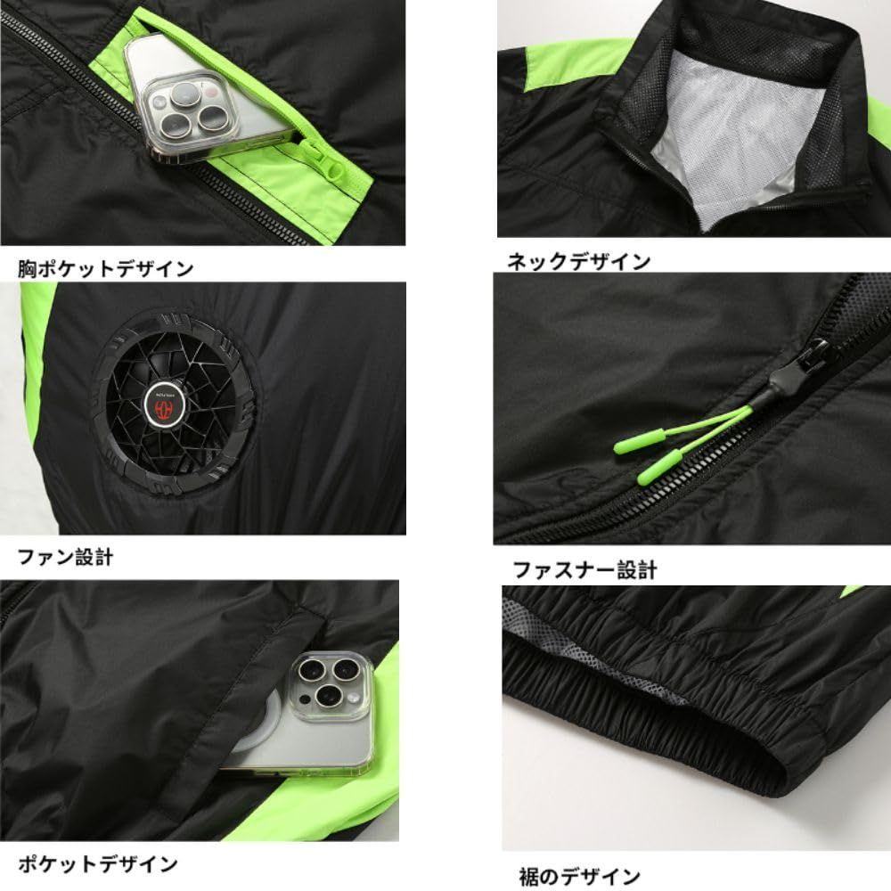 商品 Aaronlive 空調作業服 ファン付きベスト 大きいサイズ 30000mAh大容量バッテリー付属 3段階風量調節 冷却ベスト 涼感 通気 熱中症対策 屋外作業|農作業|工場|建設|釣り|スポーツ|アウトドア 作業着 STEELWINDOWSANDDOORS_COM