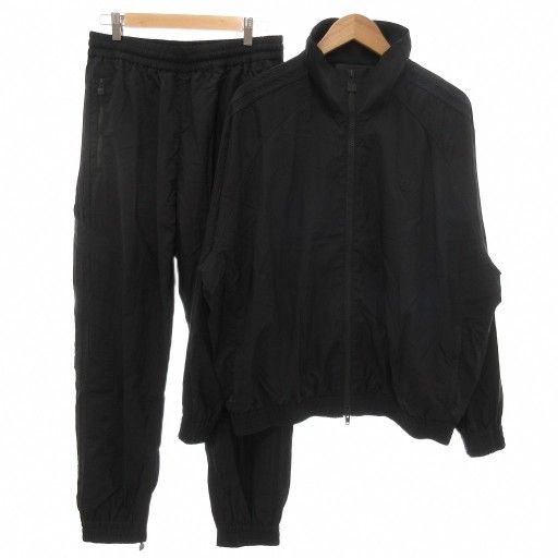 アディダスオリジナルス adidas originals ブルーバージョン BLUE VERSION BBブロックド ジャージ セットアップ トラックジャケット イージーパンツ ナイロン O LL 黒 ブラック |NU