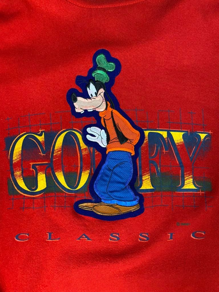 Disney ビンテージ　スウェット　USA製　グーフィー　レア　ディズニー 楽天市場】古着 90'S ディズニー DISNEY WEAR GOOFY グーフィー