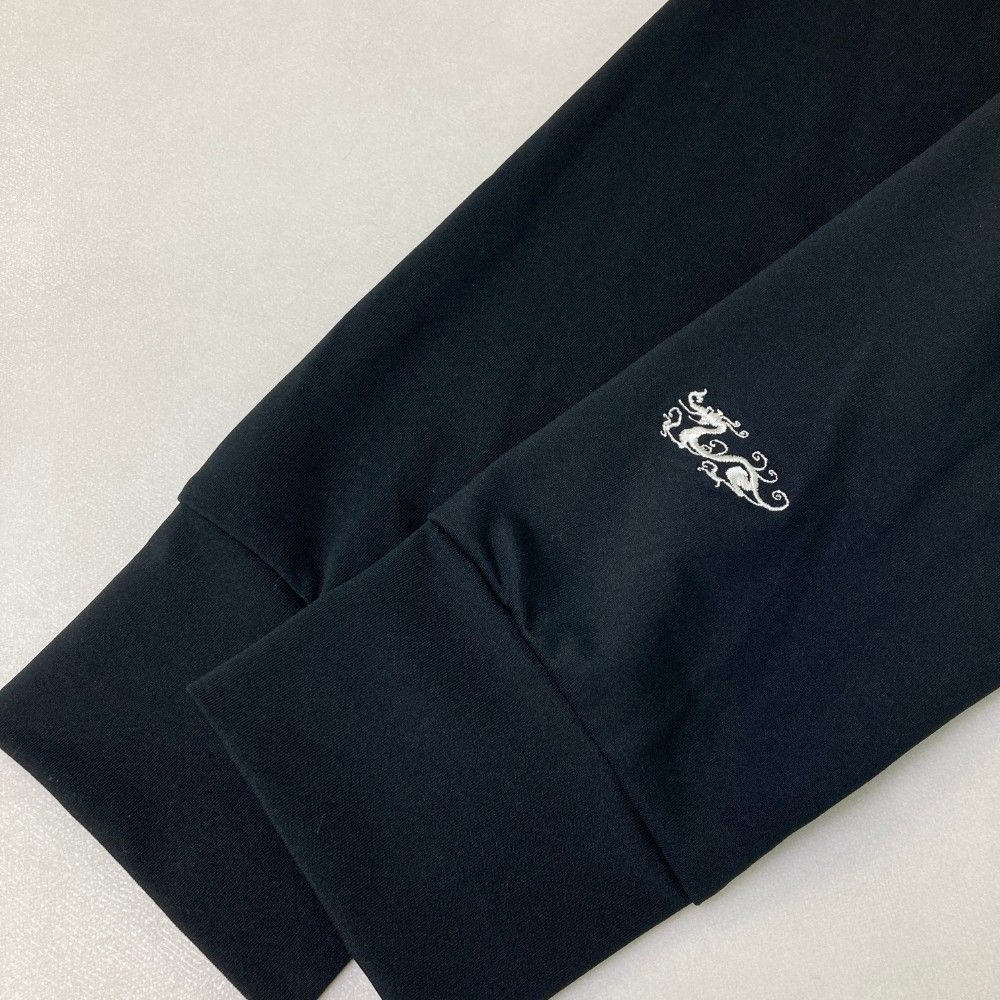 Dance With Dragon ゴルフパンツ レオパード柄 ブラック 3 ダンス