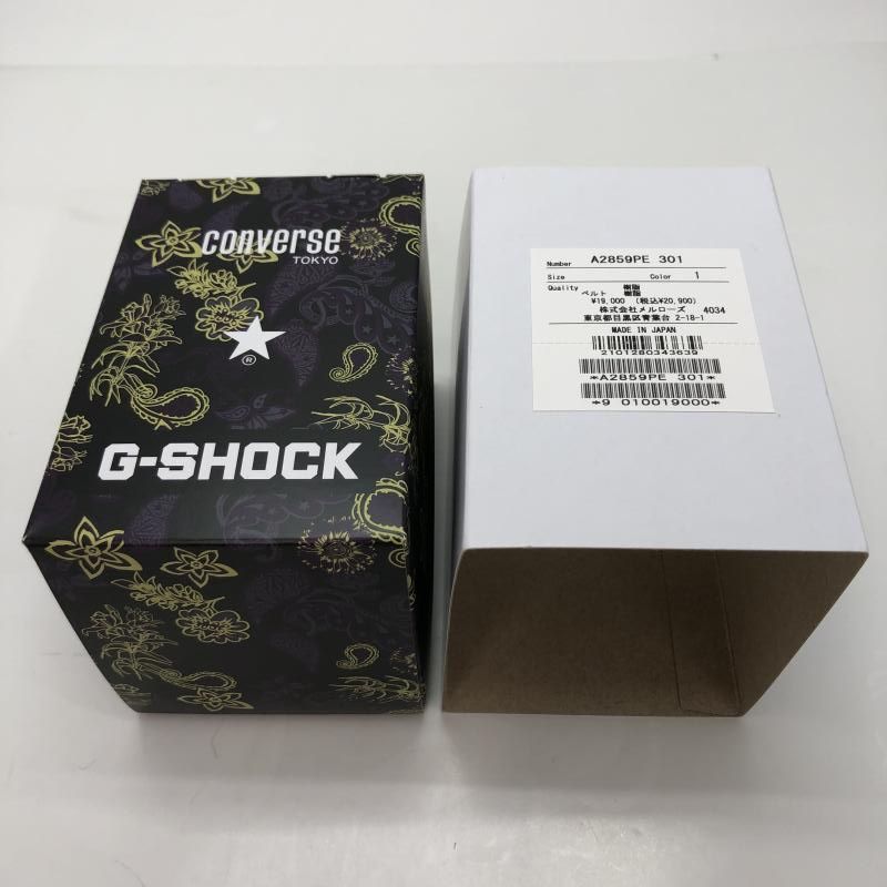 中古】G-SHOCK × CONVERSE TOKYO 腕時計 クォーツ 10TH ANNIVERSARY  