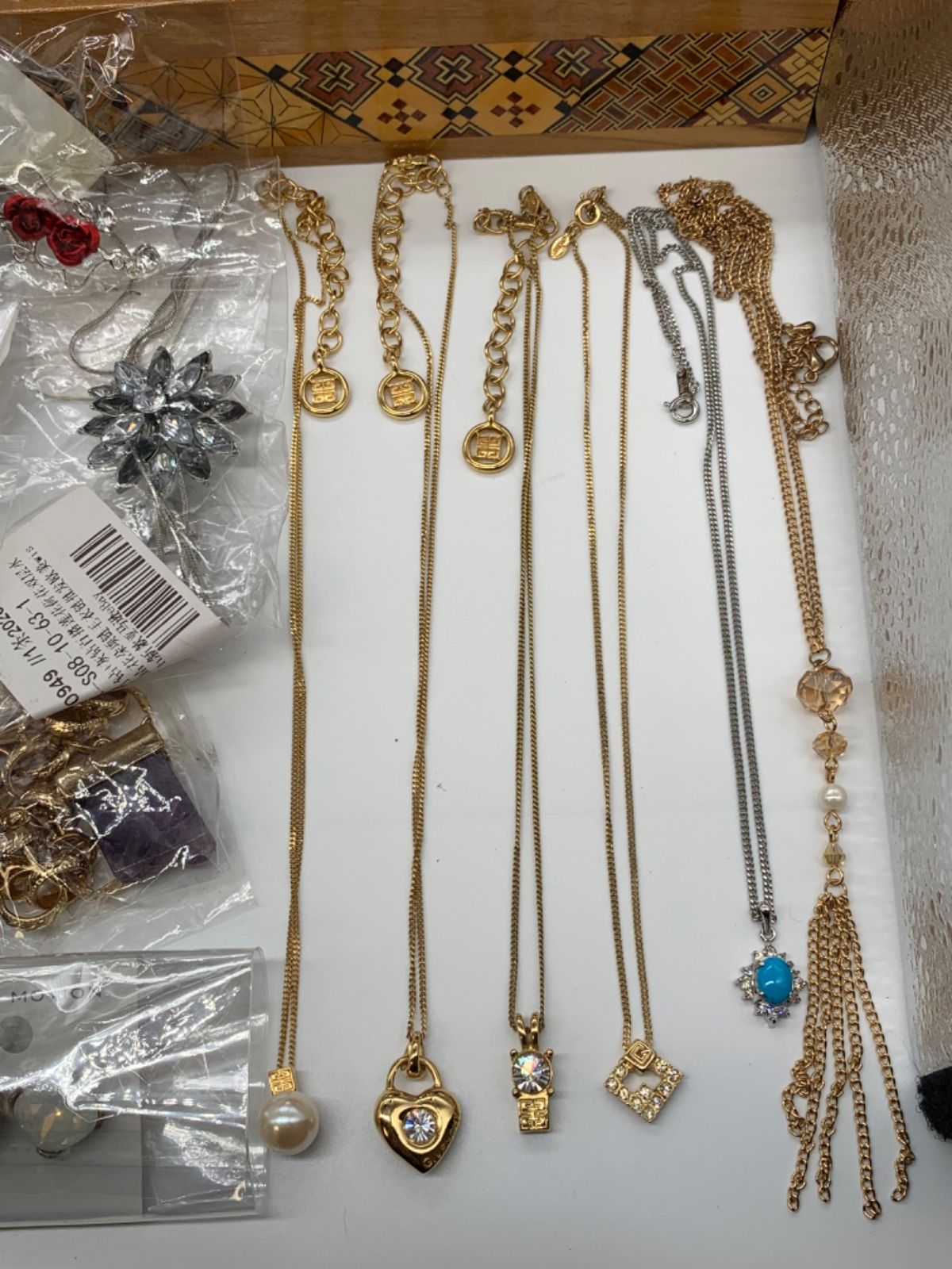 遺品整理 生前整理 アクセサリー まとめ売り ネックレス リング