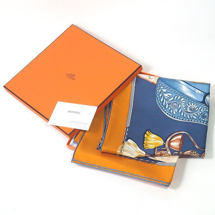 エルメス HERMES カレ90 CAVAL CADES 騎馬行進 スカーフ 2022年秋冬