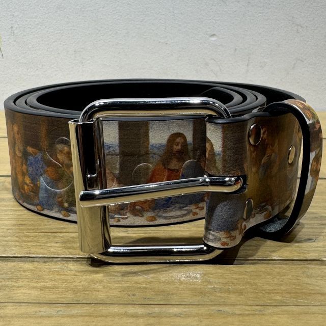 Supreme 25ss Last Supper Leather Belt XLサイズ シュプリーム