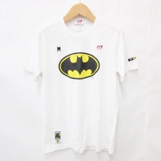 マスターバニー MASTER BUNNY EDITION バットマン ゴルフ カットソー Tシャツ 半袖 クルーネック 丸首 ロゴ プリント ホワイト 白 5