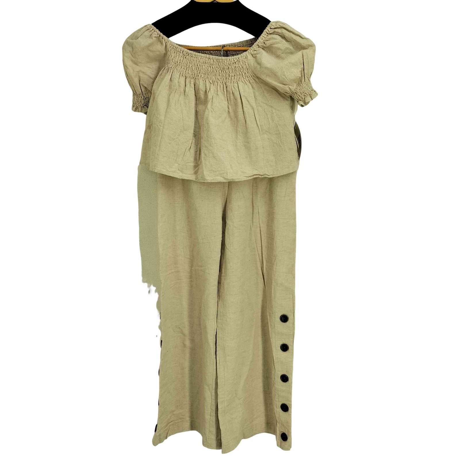 アリシアスタン ALEXIA STAM 21SS リネン セットアップ