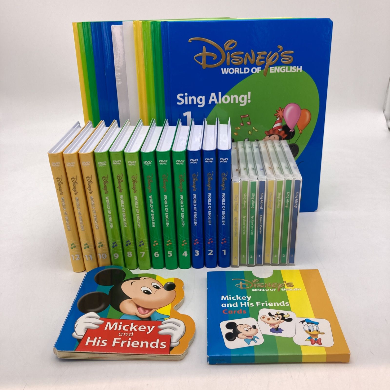 2018年購入 シングアロングセット 新子役 DVD12枚 絵本&CD 字幕あり