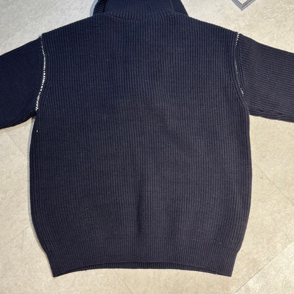 YOKE ヨーク 22AW High Neck Rib Knit ハイネックニット