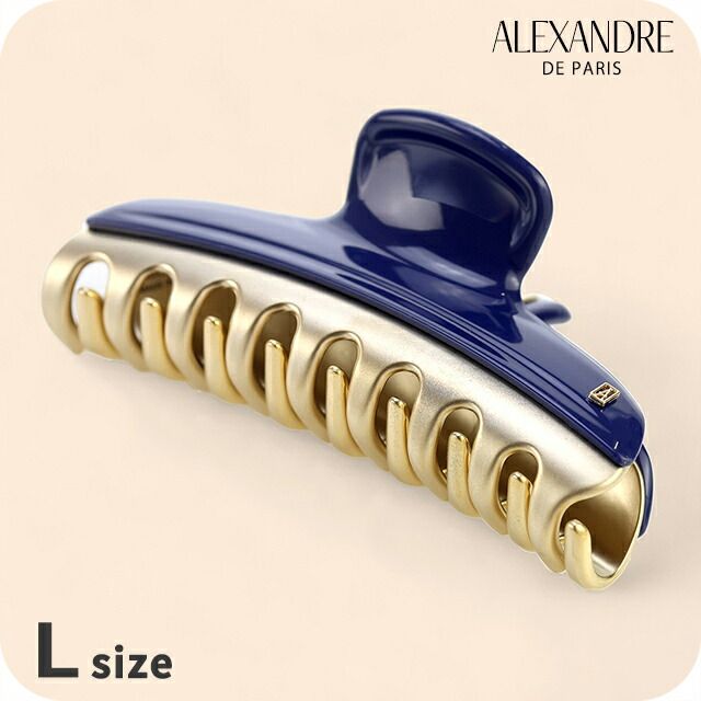 アレクサンドル ドゥ パリ ALEXANDRE DE PARIS ヘアアクセサリー レディース ICCL-12832-02-M5 ヴァンドームLクリップ VENDOME