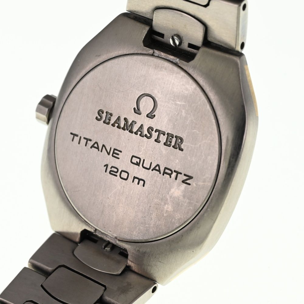 オメガ OMEGA シーマスター ポラリス デイデイト K18/チタン クォーツ