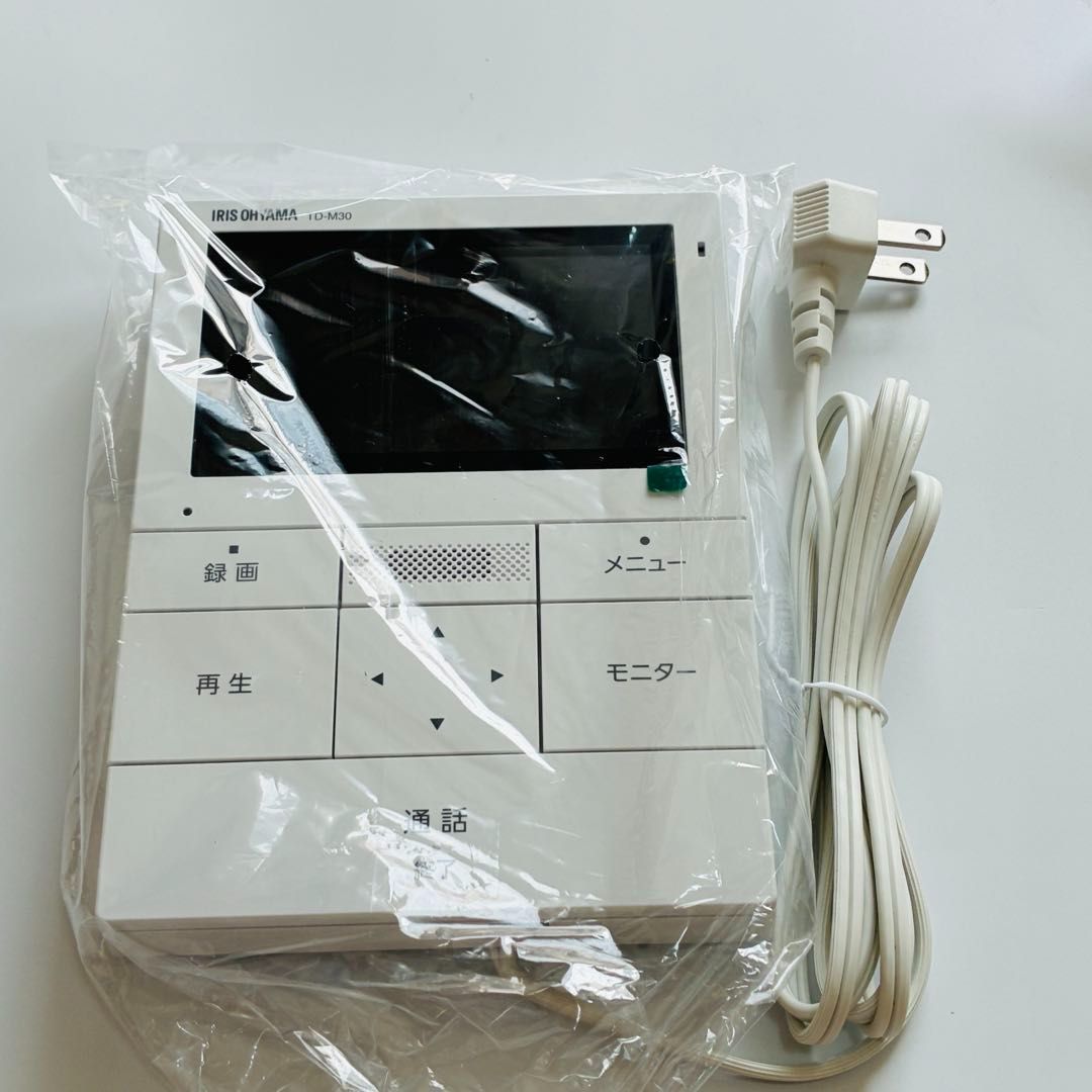 IRIS OHYAMA テレビドアホン TD-SM3010T-WSH アイリスオーヤマ