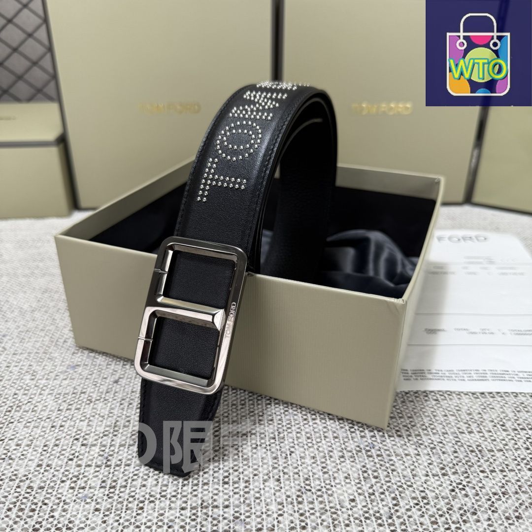 今日特価】Tom Ford トムフォード ダブルフェイス頭層牛皮ベルト