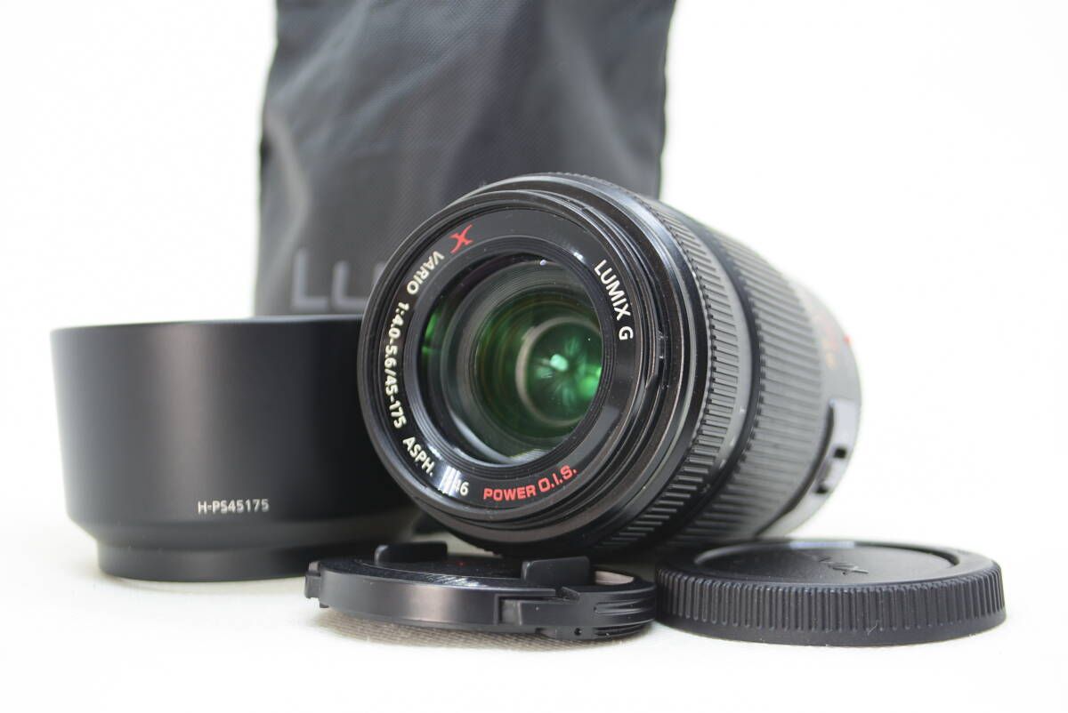 並品 LUMIX ルミックス G X VARIO PZ 45-175mm F4.0-5.6 POWER O.I.S