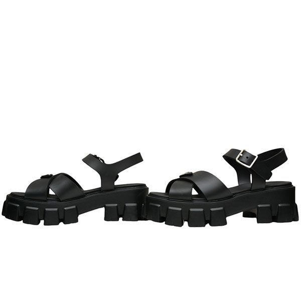 PRADA プラダ モノリス ラバー サンダル 1X382N 3LKK 8054000219896