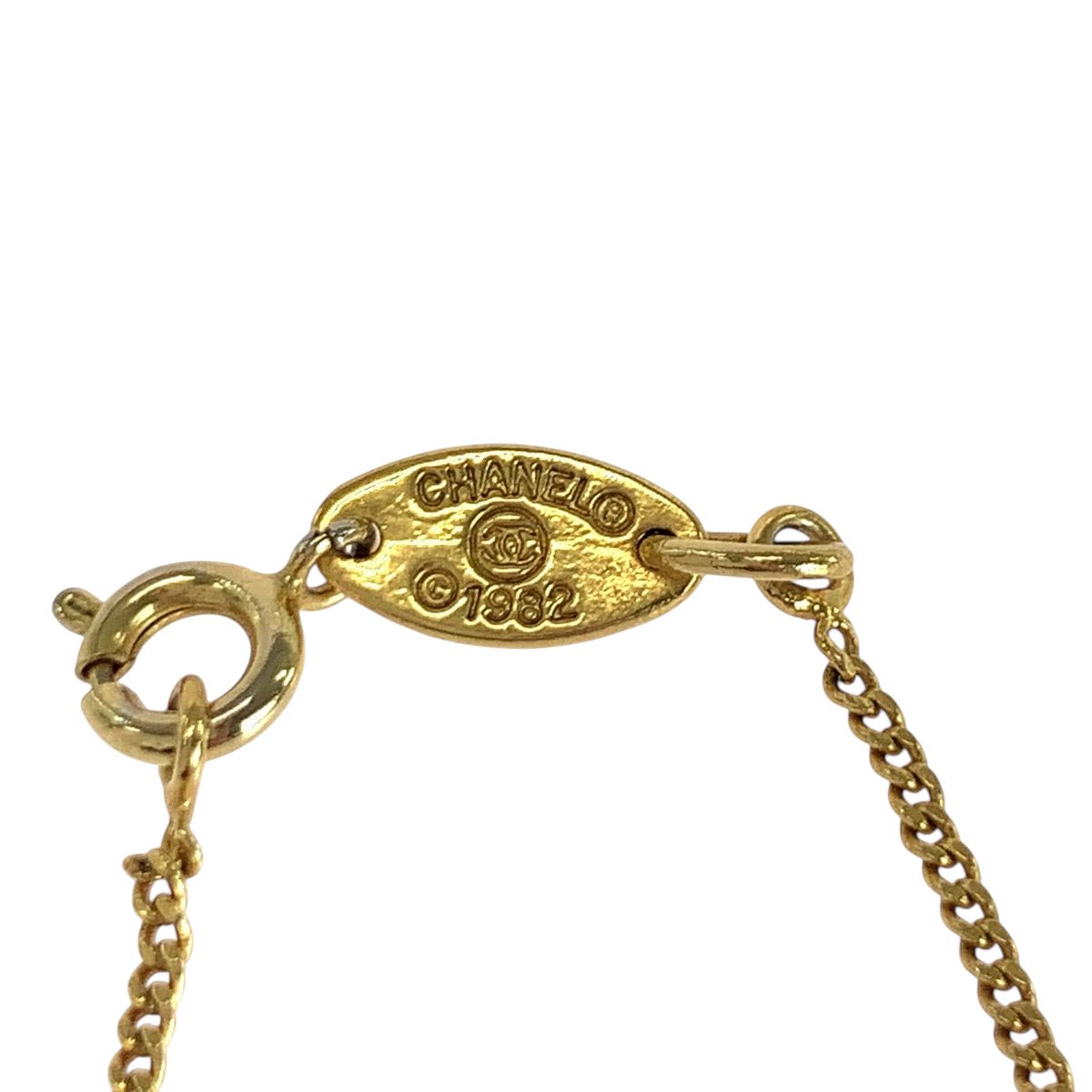美品 CHANEL シャネル トリプルココマーク ラインストーン