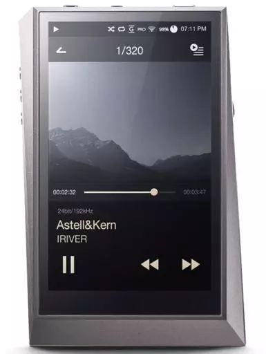 ポータブルオーディオ Astell&Kern ハイレゾプレーヤー AK320 128GB ガンメタル AK320-128GB-GM