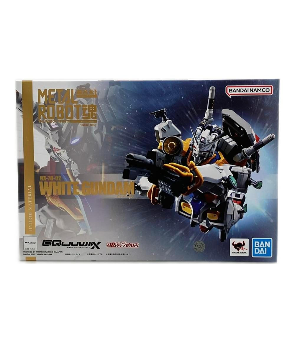 L ROBOT魂 RX-78-02 白いガンダム　新品未開封品 L ROBOT魂 WHITE GUNDAM METAL ROBOT SPIRITS (SIDE MS) RX-78-02