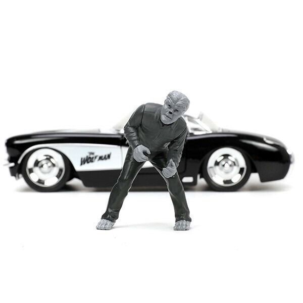 ウィリー　シボレー　コルベット　1957年式　1/24 GM特注品 1:24 ユニバーサルモンスター 1957 シボレー コルベット