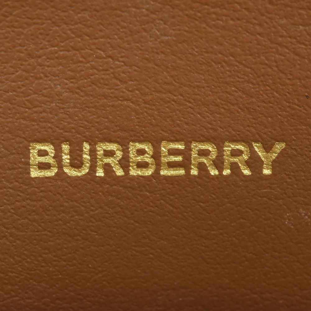 バーバリー BURBERRY ホースフェリー プリント 長財布 キャンバス 8044349【中古】