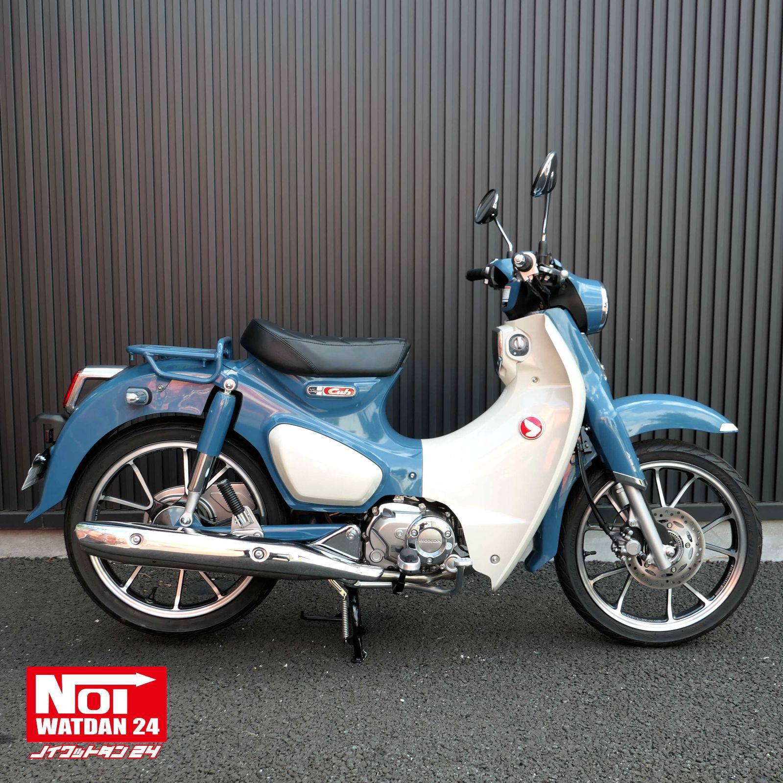 スーパーカブ C125ローダウンシート ホンダ スーパーカブ ノイワットダン スーパーカブ C125 JA48 JA58 JA71 GMP-NH0183 NOI WATDAN24（ノイ