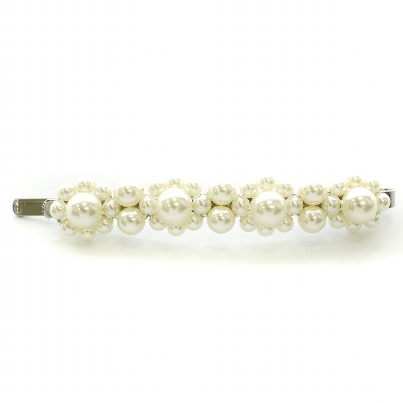 【大人気】Simone Rocha シモーネロシャ パールヘアクリップ Simone Rocha - パール ヘアクリップ ヘアアクセサリーの通販 by