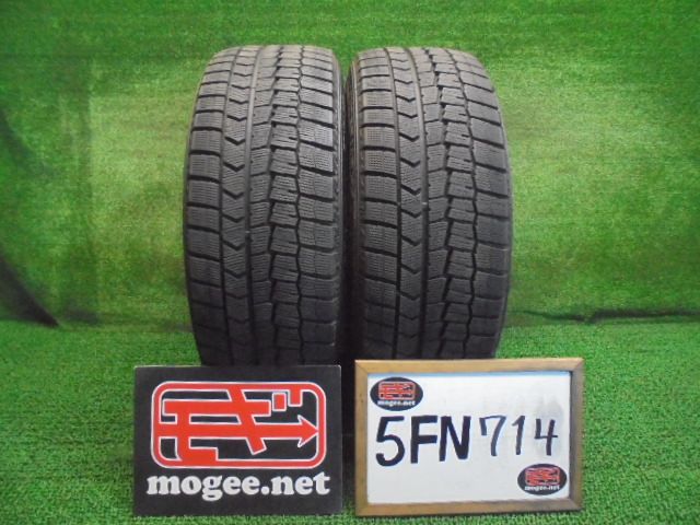 5FN714 R5 225 45R18 ダンロップ ウインターマックスWM02 18インチスタッドレスタイヤ2本セット 2020年製
