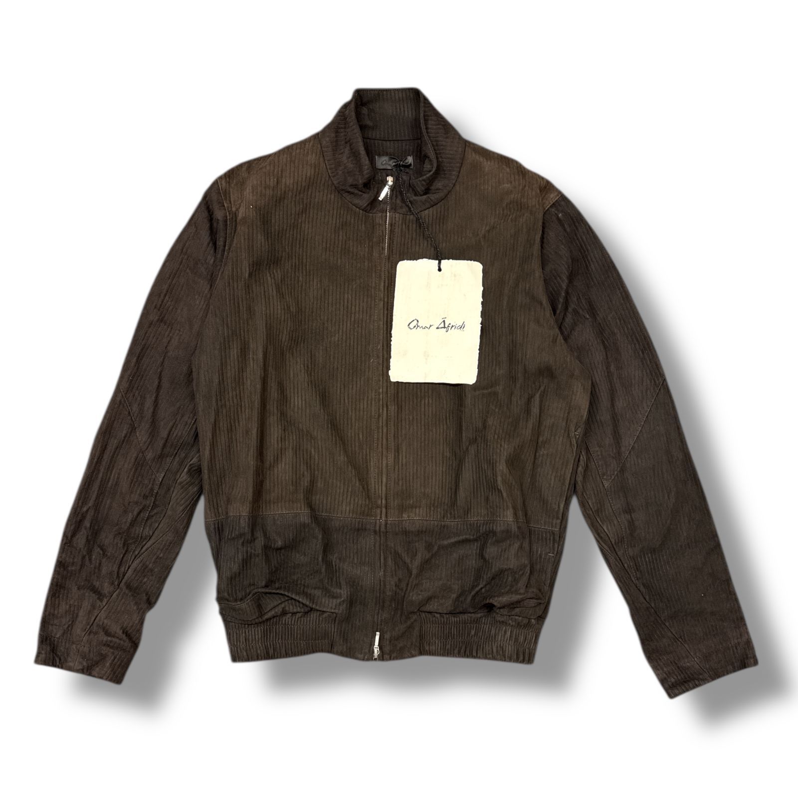 未使用品 Omar Afridi 24AW STEEL BLOUSON スエードスティールブルゾン