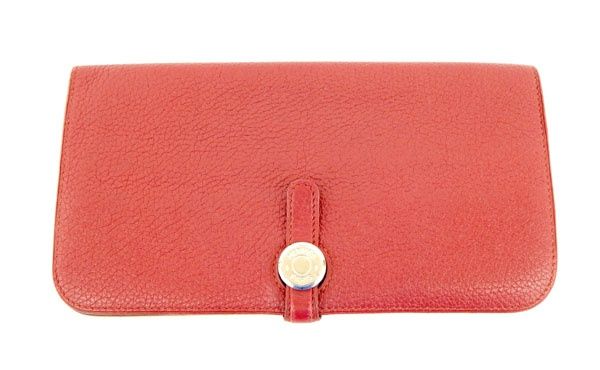 HERMES/エルメス ドゴンロング 財布 ボルドー - メルカリ