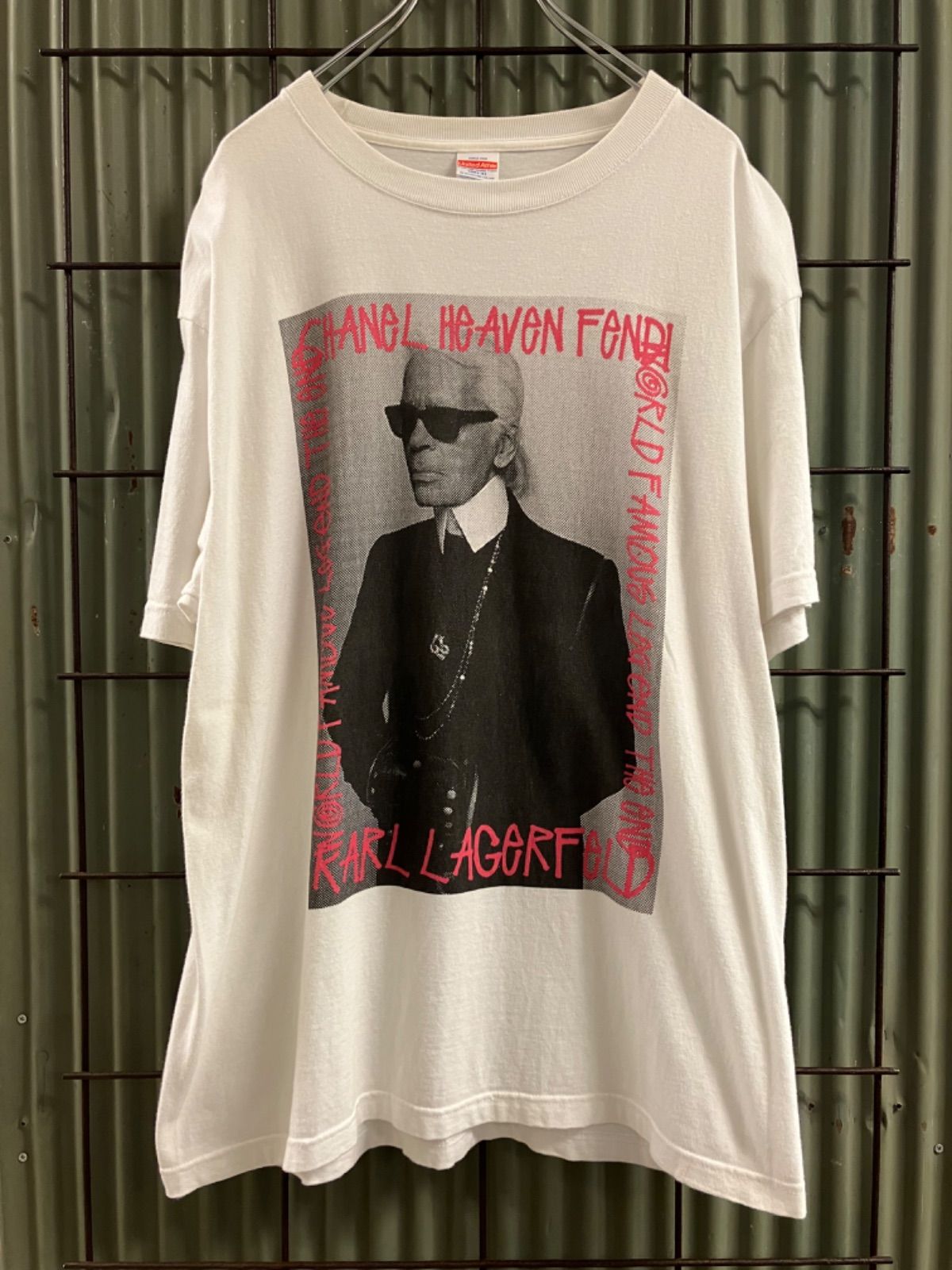 Stussy Parody Print T-Shirt ステューシー　パロディ　プリントTシャツ　カットソー　カールラガーフェルド