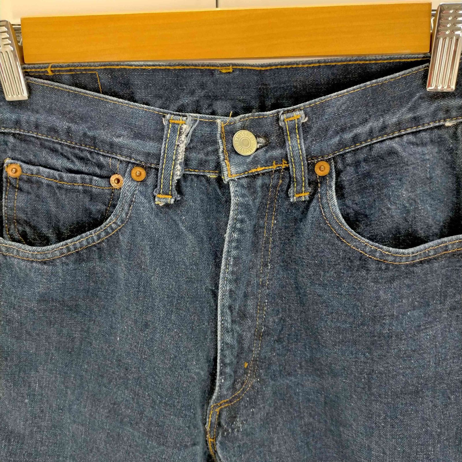 リーバイス Levis 502-0117 66前期 刻印16 bigE talon 赤耳 並行ステッチ メンズ  W30